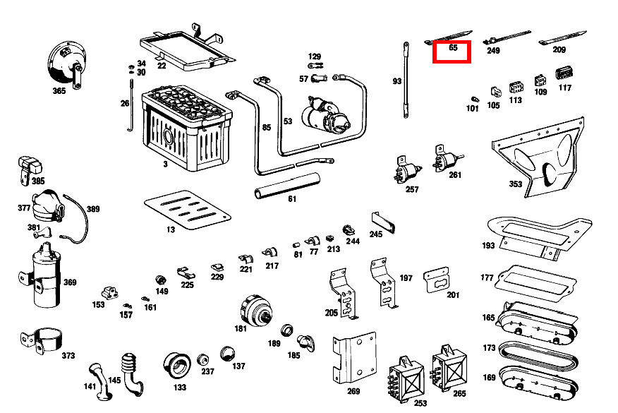 Kabelbinder 9X250 MM 280 SE 108