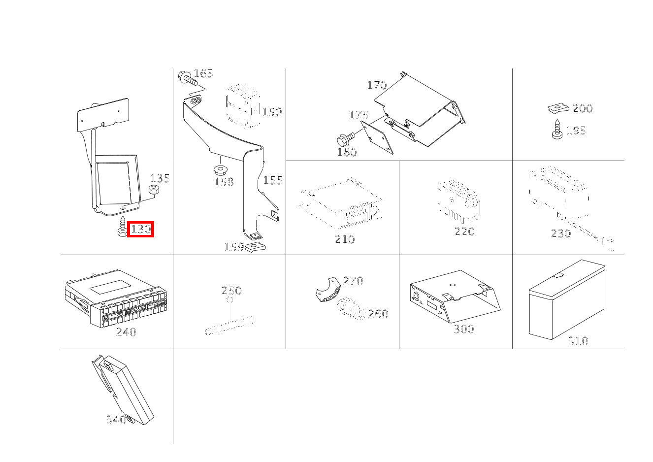 Blechschraube VERKLEIDUNG AN HALTER; 4.2X13 C 220 d T-Modell 205 Blechschraube VERKLEIDUNG AN HALTER; 4.2X13 C 220 d T-Modell 205