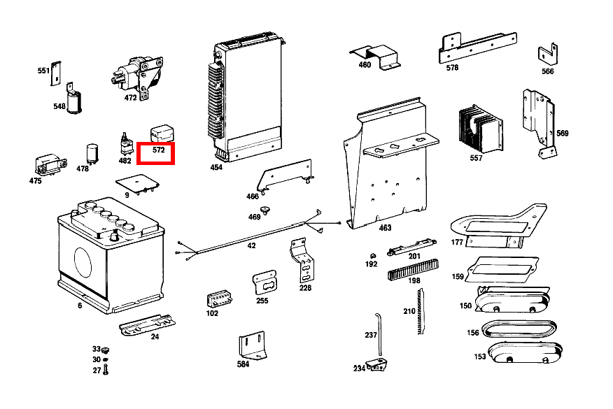 Sicherungsdose 220 SE b/C 111 Sicherungsdose 220 SE b/C 111