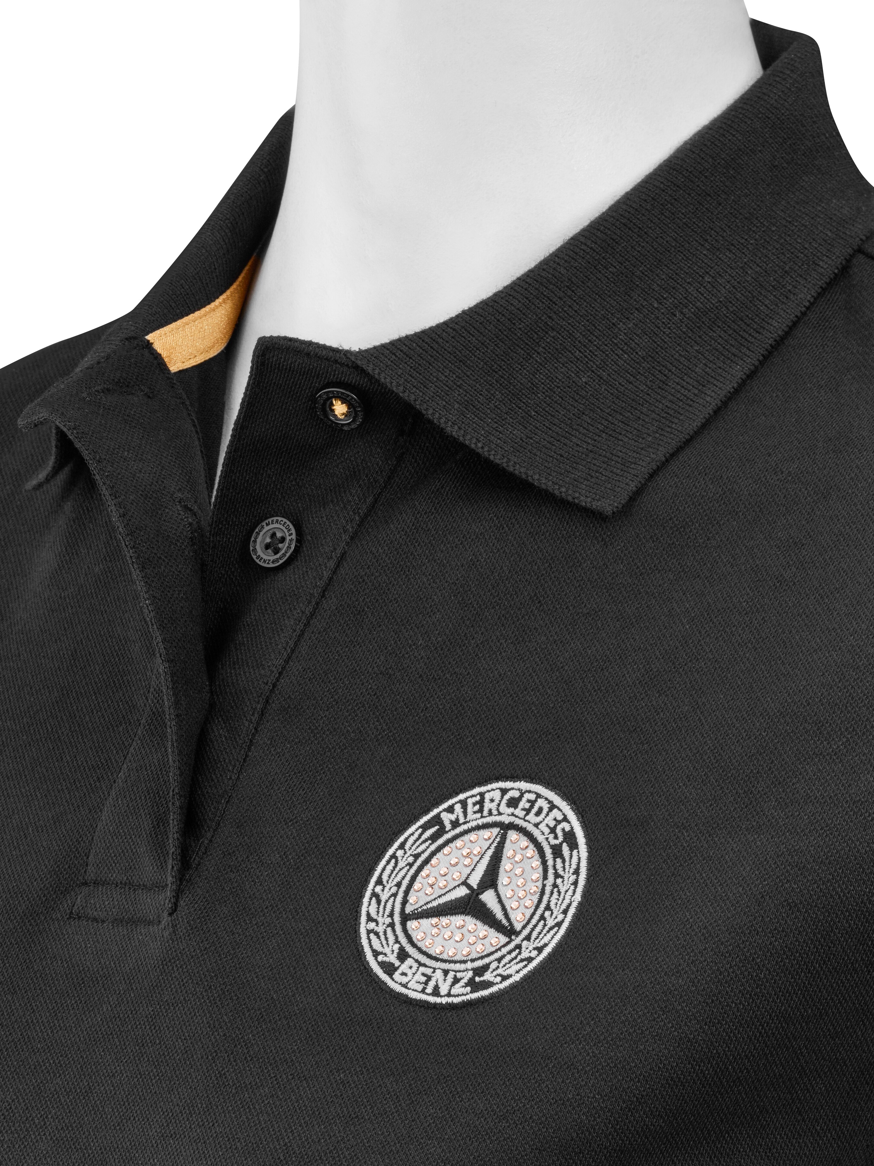 Mercedes-Benz - Poloshirt Damen, schwarz