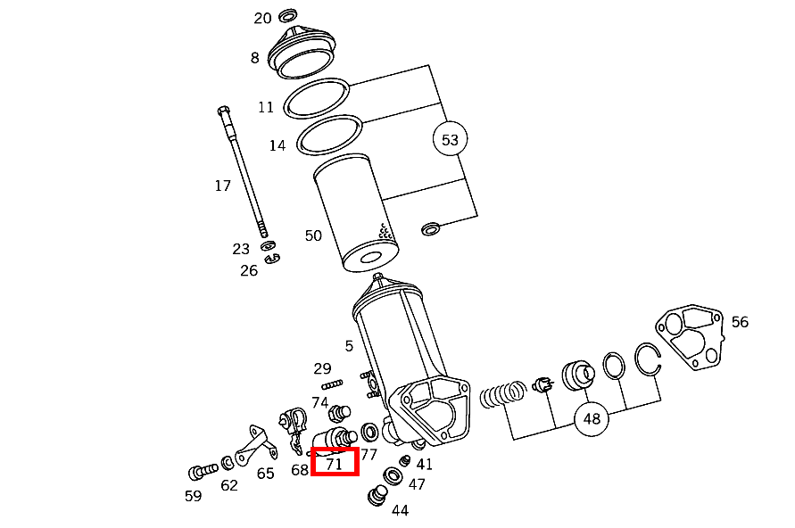 Drucksensor OELDRUCKMESSER E50AMG 210 Drucksensor OELDRUCKMESSER E50AMG 210