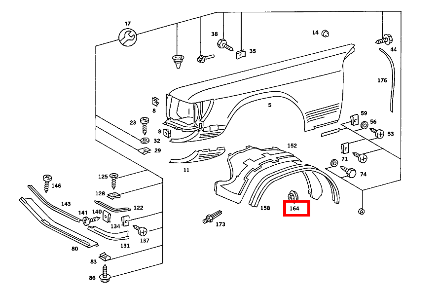 KUNSTSTOFFMUTTER 560 SL 107 KUNSTSTOFFMUTTER 560 SL 107