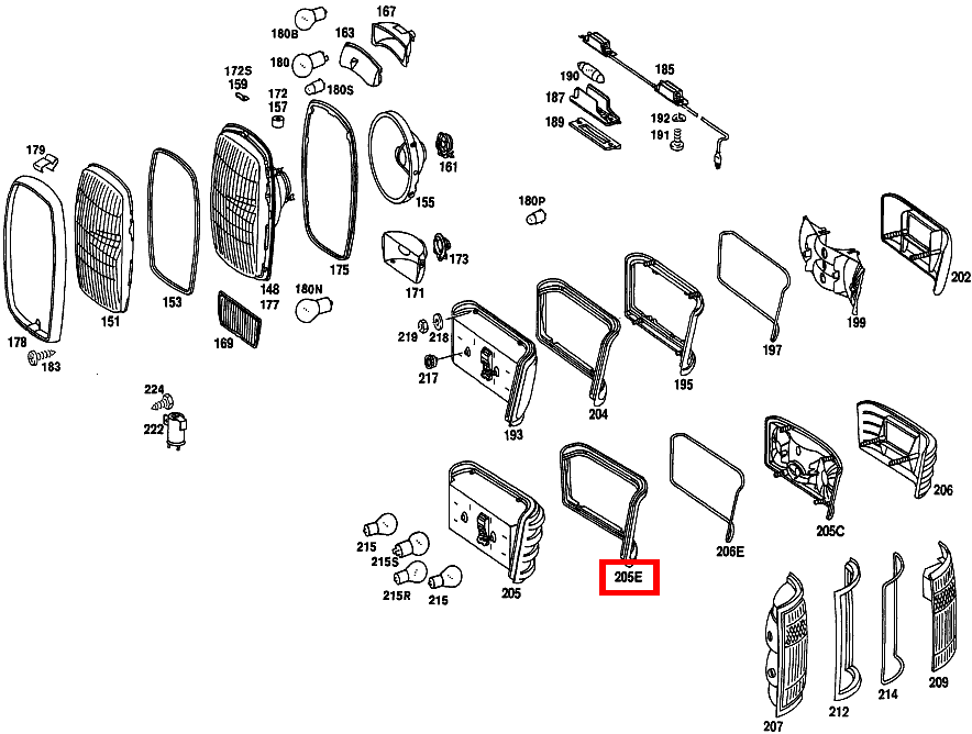 Abdichtrahmen LINKS 200 D 115