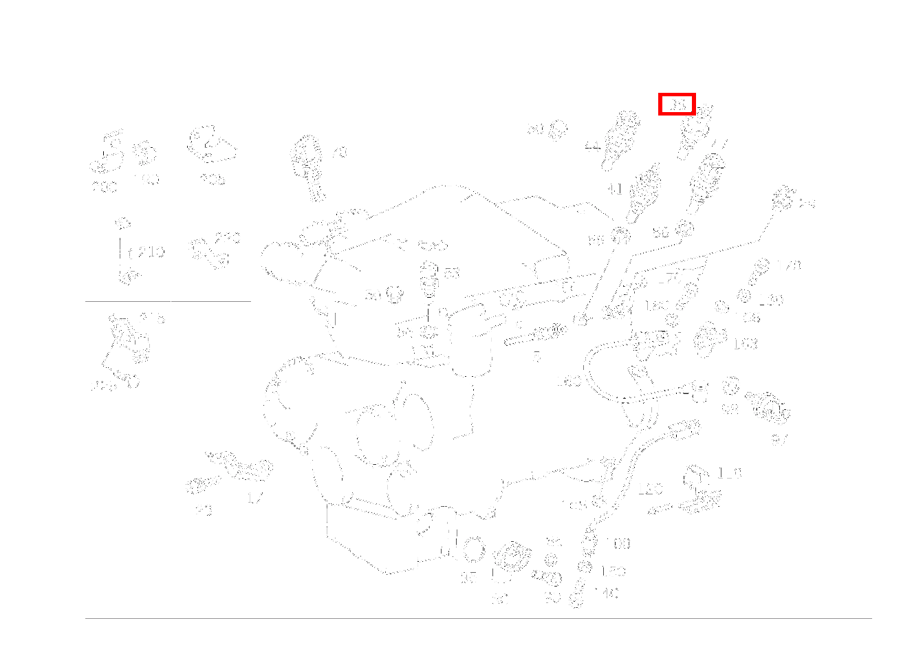 Temperatursensor KUEHLWASSERTEMPERATUR UND NACHGLUEHEN E 250 TD (4V) 124 Temperatursensor KUEHLWASSERTEMPERATUR UND NACHGLUEHEN E 250 TD (4V) 124