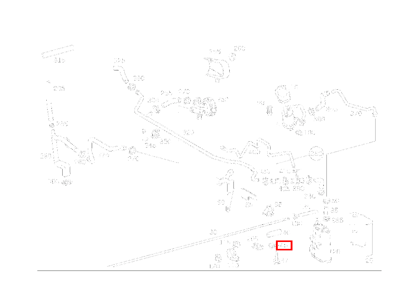 Schelle ENTLUEFTUNGSLEITUNG AN LAENGSTRAEGER, AUSSEN SL 600 Roadster mit Automatik 129 Schelle ENTLUEFTUNGSLEITUNG AN LAENGSTRAEGER, AUSSEN SL 600 Roadster mit Automatik 129