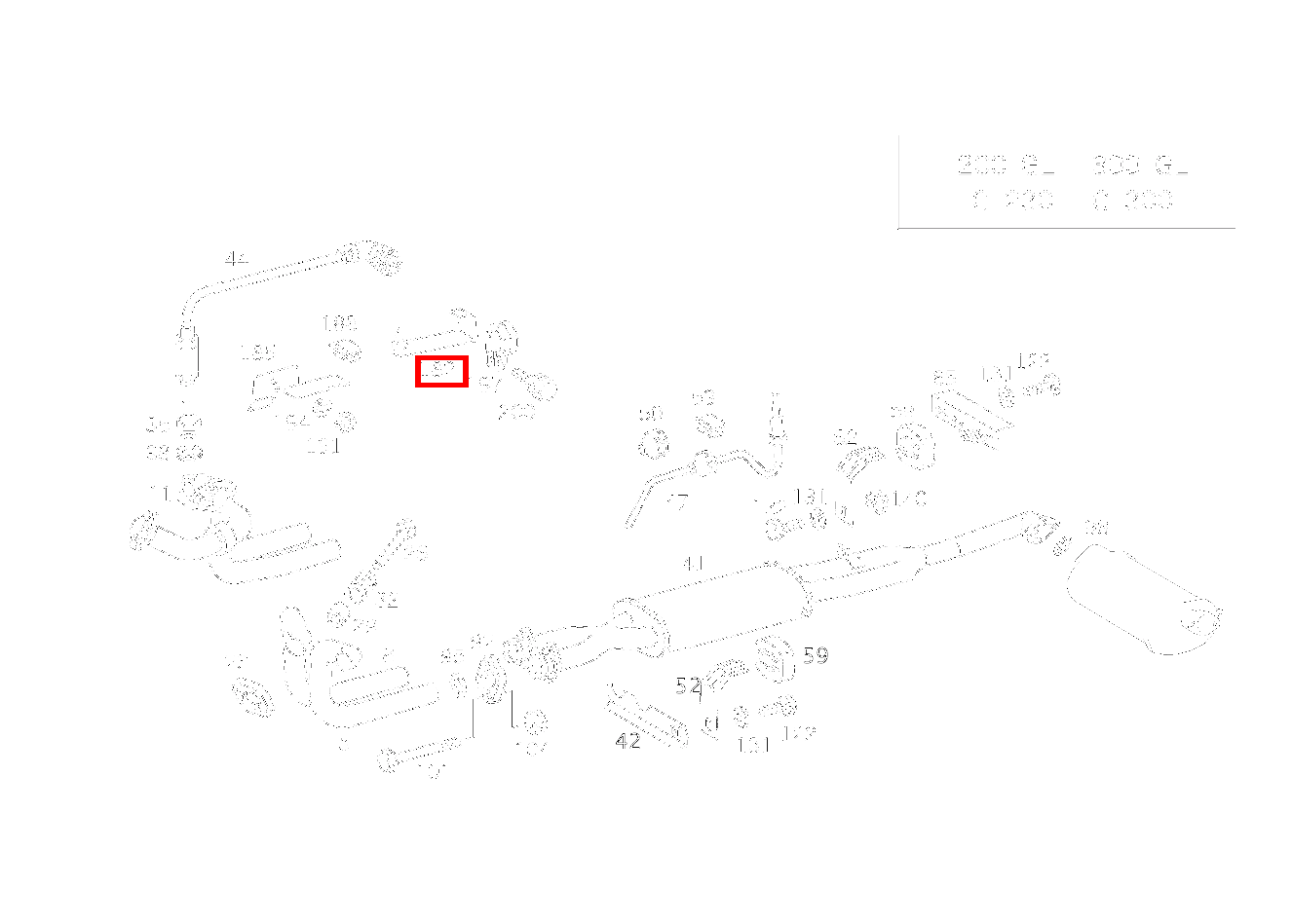 Klammer O2-SONDE 230 GE ST. KZ 463
