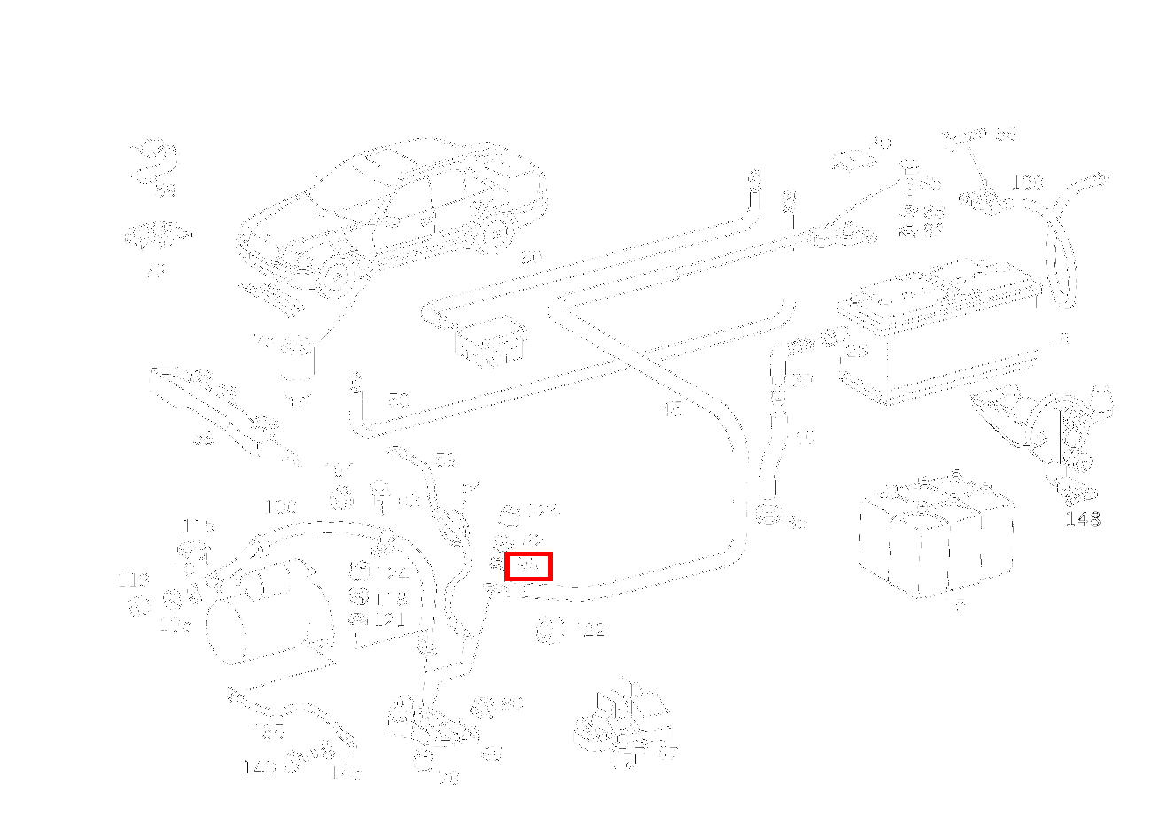 Federscheibe LEITUNGSSATZ AN LEITUNGSVERBINDER C 180 Limousine 203 Federscheibe LEITUNGSSATZ AN LEITUNGSVERBINDER C 180 Limousine 203