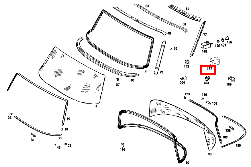 Sicherungsdose 280 SEL 4.5 108 Sicherungsdose 280 SEL 4.5 108