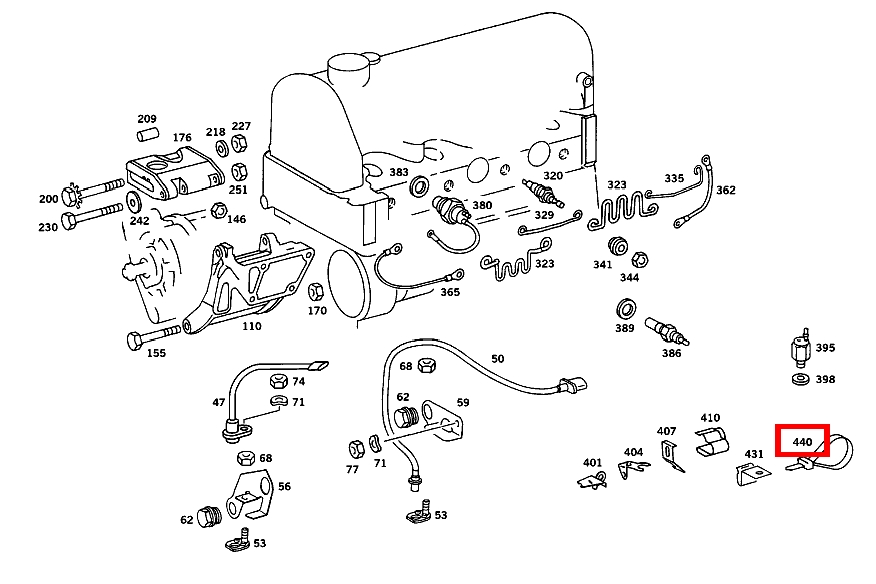 Kabelbinder ELEKTRISCHE LEITUNG AN AUFHAENGELASCHE; 9X250 MM 300 D 123