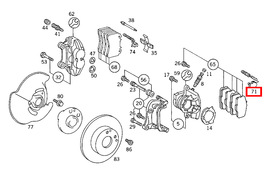 Belagverschleisssensor BREMSBELAGVERSCHLEISSANZEIGE 300TDT/E300DTDT 4M 124 Belagverschleisssensor BREMSBELAGVERSCHLEISSANZEIGE 300TDT/E300DTDT 4M 124