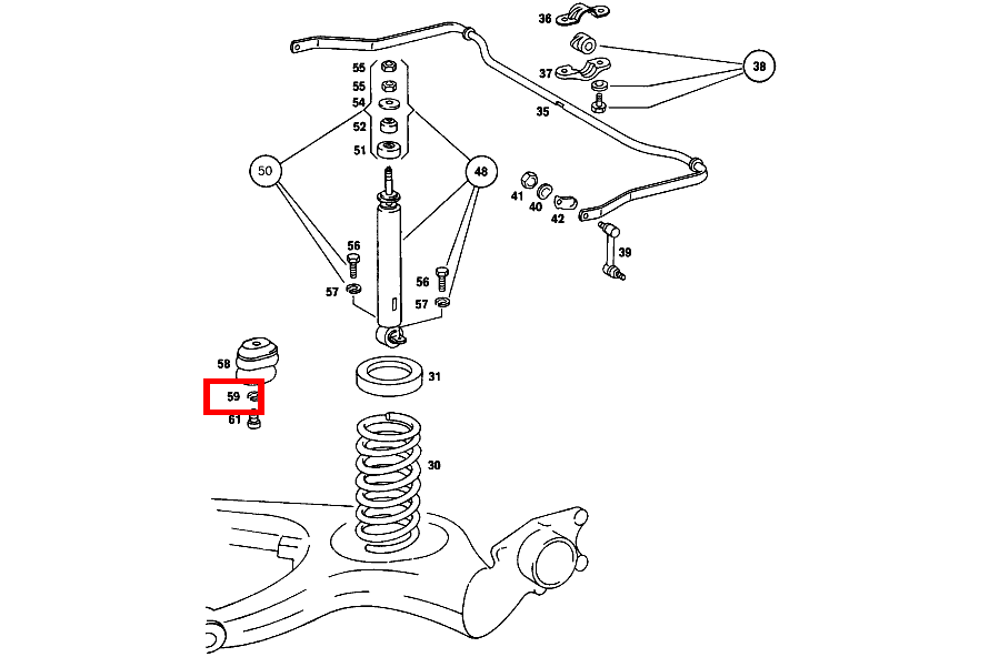 Federring ANSCHLAGPUFFER AN RAHMEN 200 D 115 Federring ANSCHLAGPUFFER AN RAHMEN 200 D 115