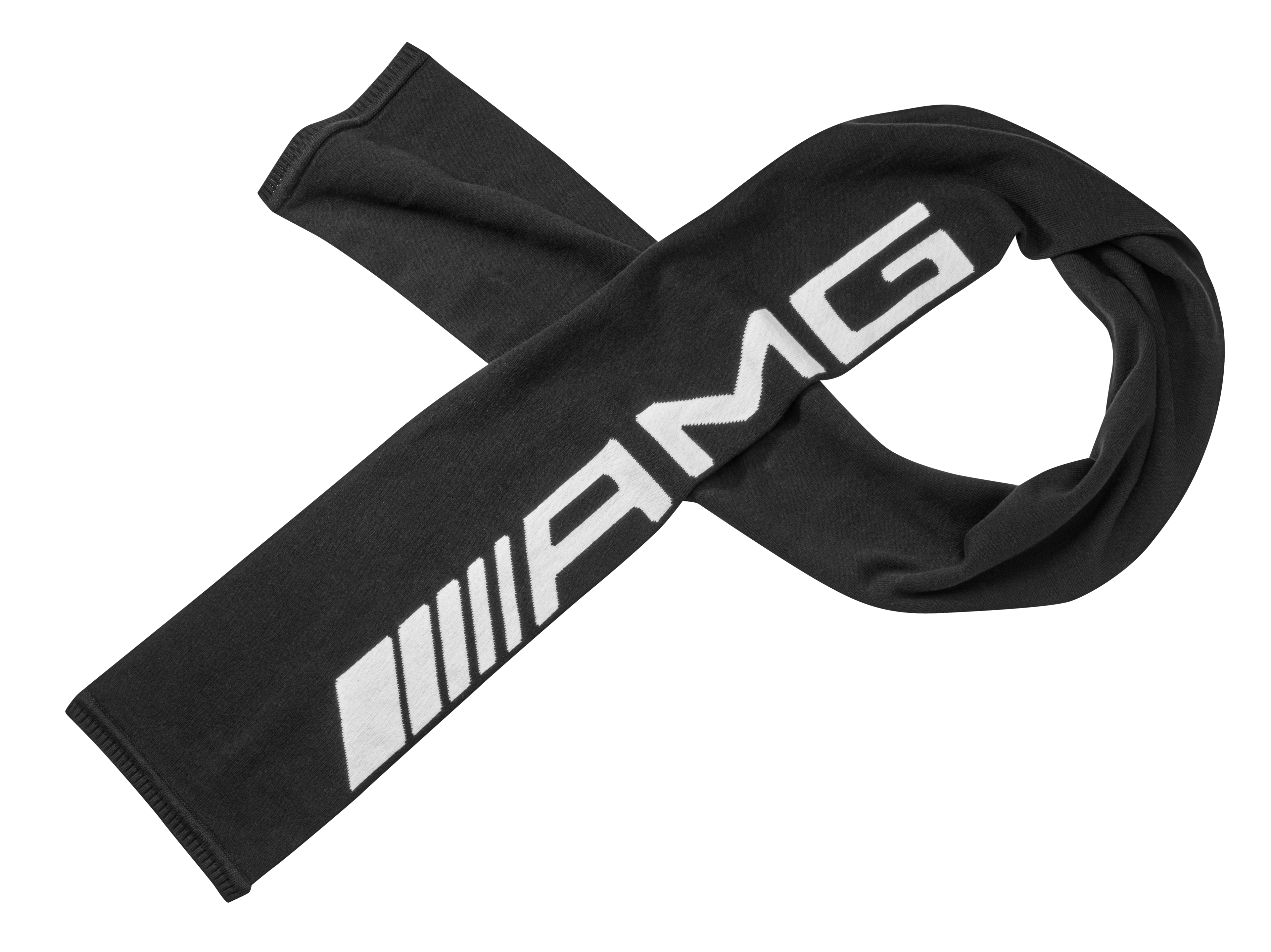 AMG Strickschal, schwarz