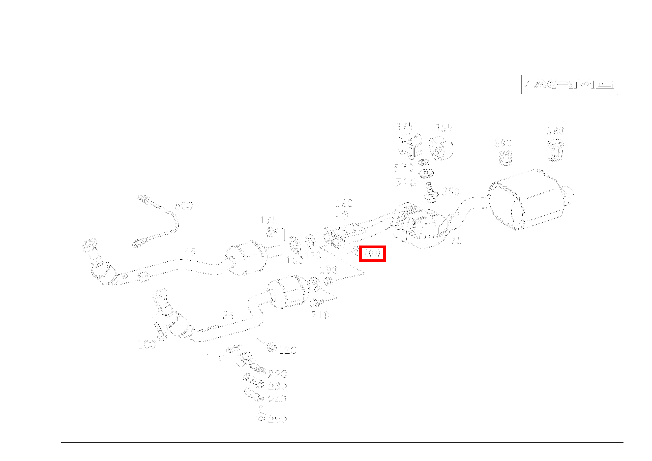 Mutter AUSPUFFROHR VORN LINKS AN AUSPUFF HINTEN; M8 SLK 320 AMG KOMP 170 Mutter AUSPUFFROHR VORN LINKS AN AUSPUFF HINTEN; M8 SLK 320 AMG KOMP 170