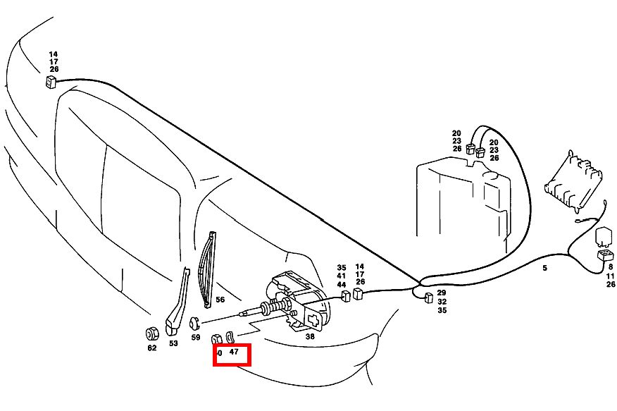Federscheibe WISCHERMOTOR AN LEUCHTEINHEIT 230 TE 123 Federscheibe WISCHERMOTOR AN LEUCHTEINHEIT 230 TE 123