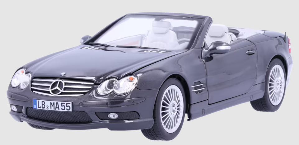 SL 55 AMG R 230 (2001-2006) obsidianschwarz, 1:18 SL 55 AMG R 230 (2001-2006) obsidianschwarz, 1:18