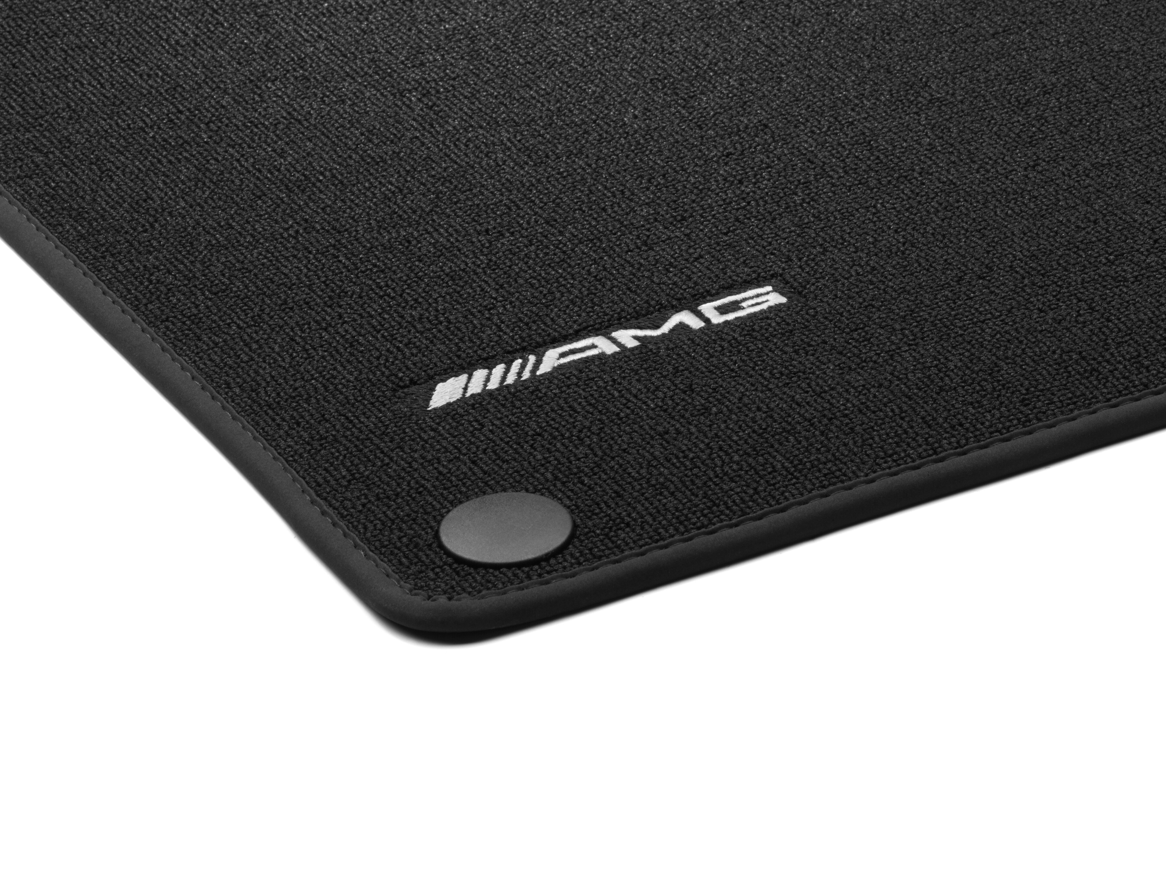 Mercedes-Benz - AMG Fußmatten in Kurzschlingenoptik, Satz, 4- AMG Fußmatten in Kurzschlingenoptik, Satz, 4-