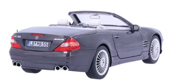 SL 55 AMG R 230 (2001-2006) obsidianschwarz, 1:18 SL 55 AMG R 230 (2001-2006) obsidianschwarz, 1:18
