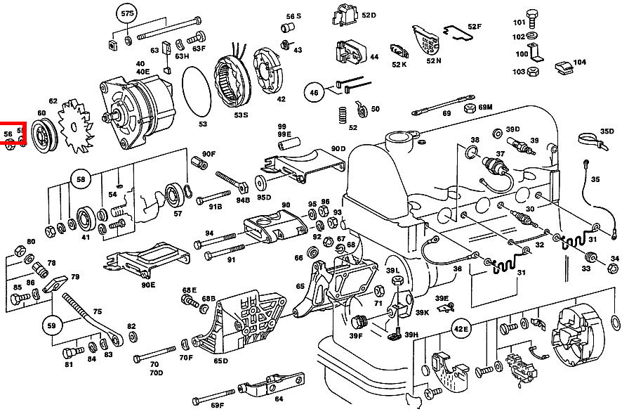 Sechskantmutter M14X1.5-05 200 D 115 Sechskantmutter M14X1.5-05 200 D 115