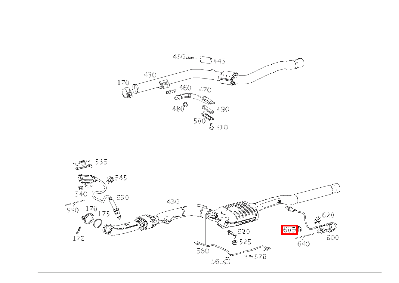 Sechskantmutter Mit Bund Befestigung NOx-Sondenleitung; 5 MM CLS 250 Shooting Brake BlueTEC 4MATIC 218