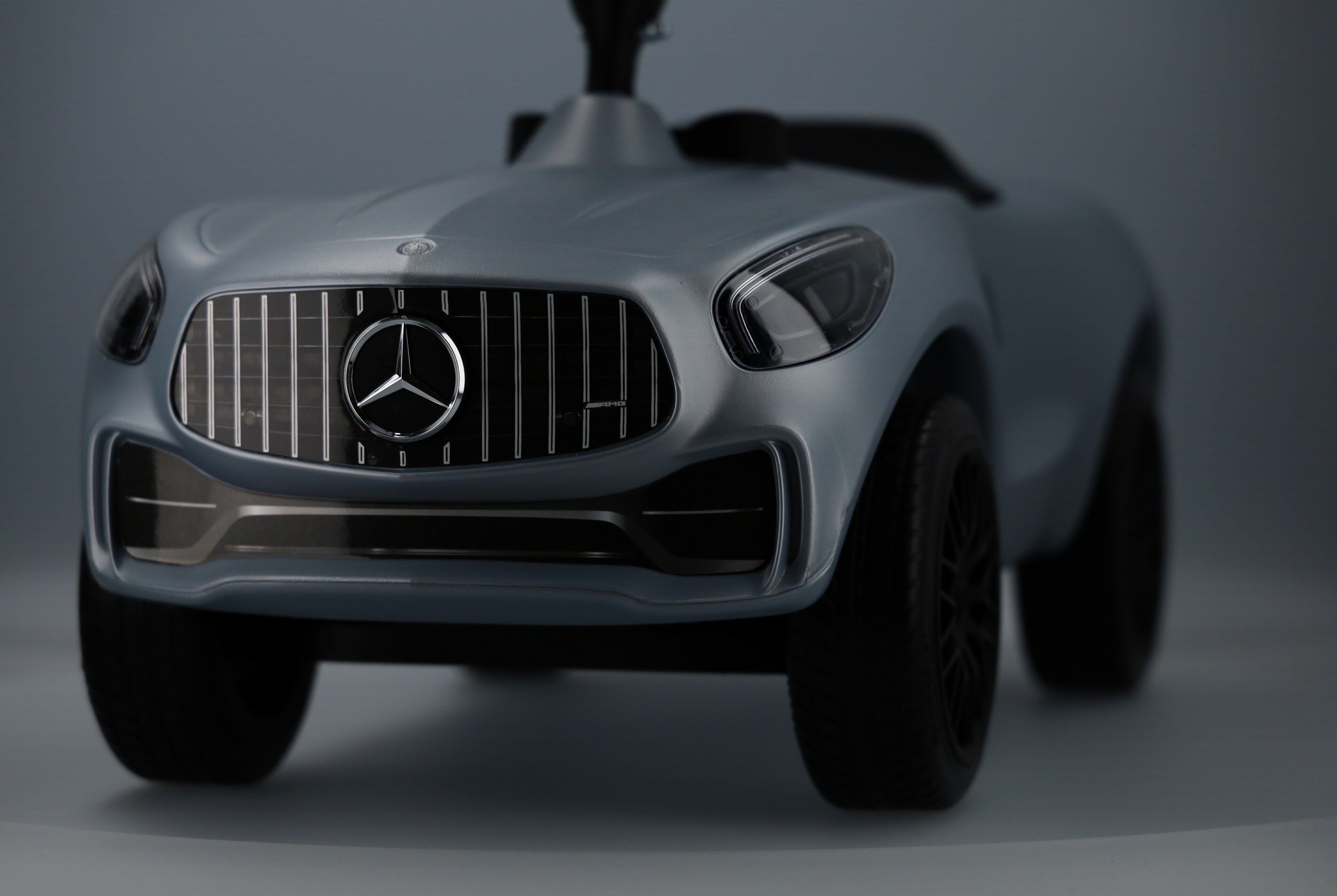 Kinderrutscher Bobby-AMG GT, silberfarben