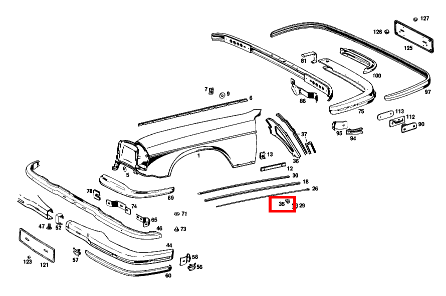 Druckknopf UNTERTEIL 300 SEL 109