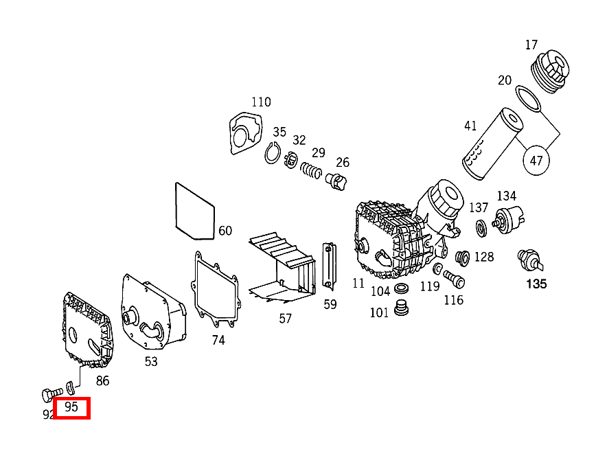 Federscheibe VERSTAERKUNG MIT WAERMETAUSCHER AN FILTERGEHAEUSE SL 280 Roadster BCA 129 Federscheibe VERSTAERKUNG MIT WAERMETAUSCHER AN FILTERGEHAEUSE SL 280 Roadster BCA 129