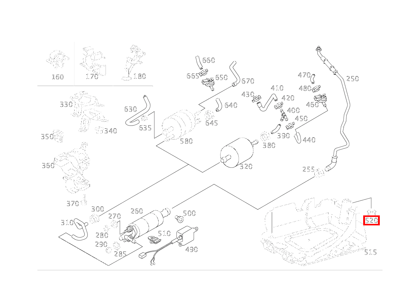 Sechskantmutter BEFESTIGUNG ABDECKUNG CL 65 AMG Coupé 215 Sechskantmutter BEFESTIGUNG ABDECKUNG CL 65 AMG Coupé 215