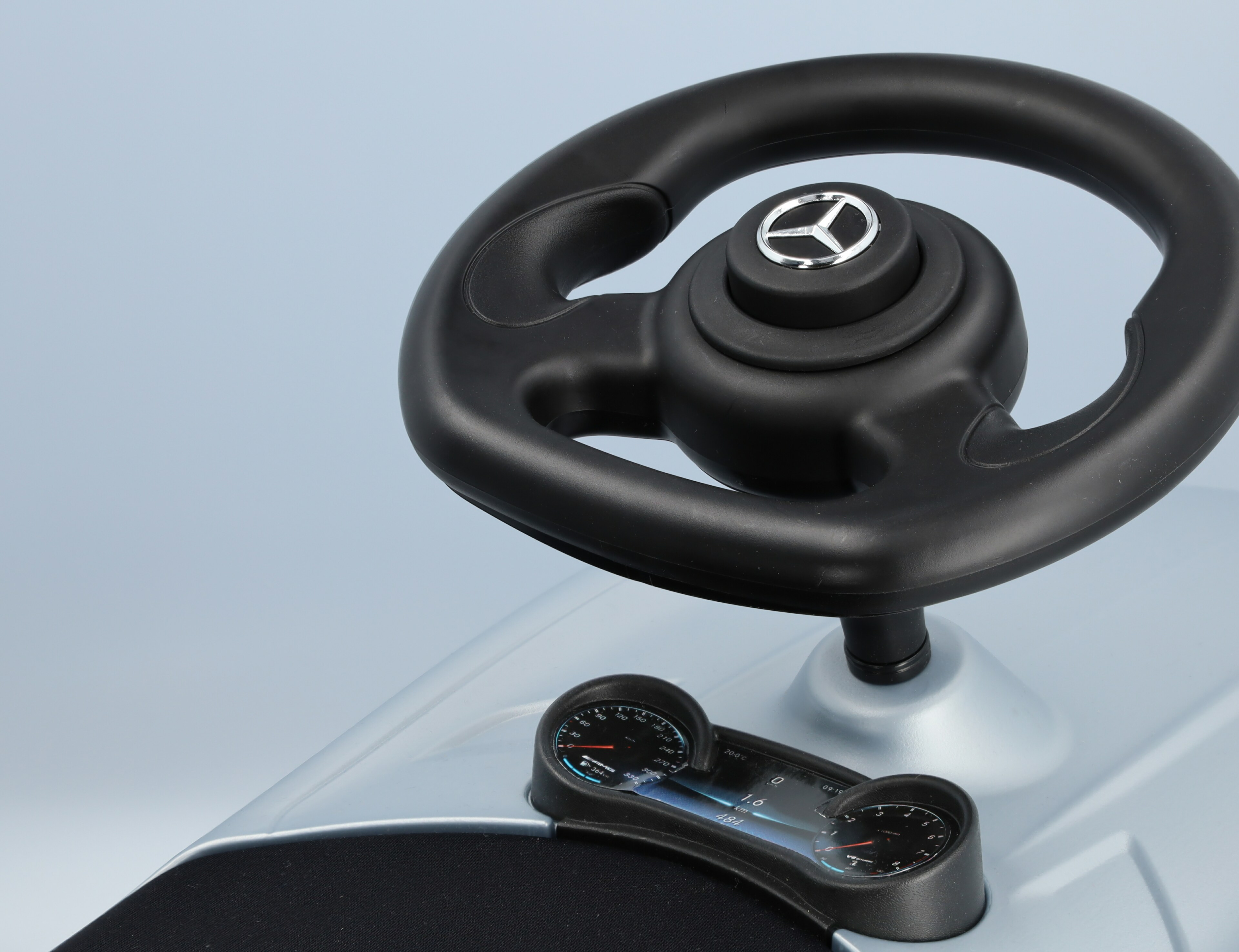 Kinderrutscher Bobby-AMG GT, silberfarben